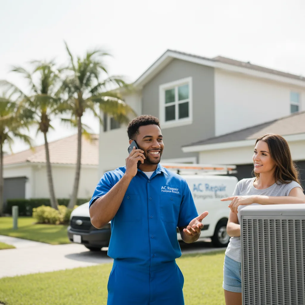 AC Repair Pompano Beach customer support in San Dimas